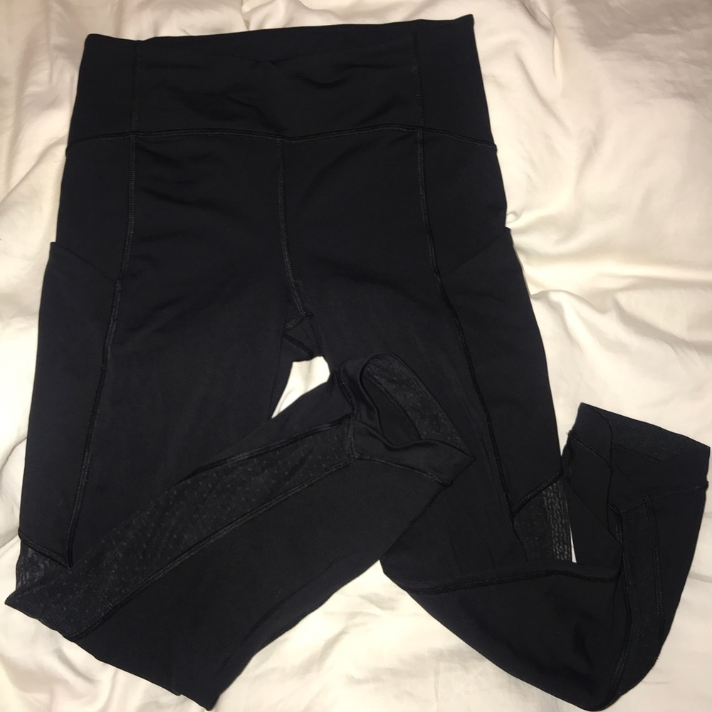 lululemon tights cropped
